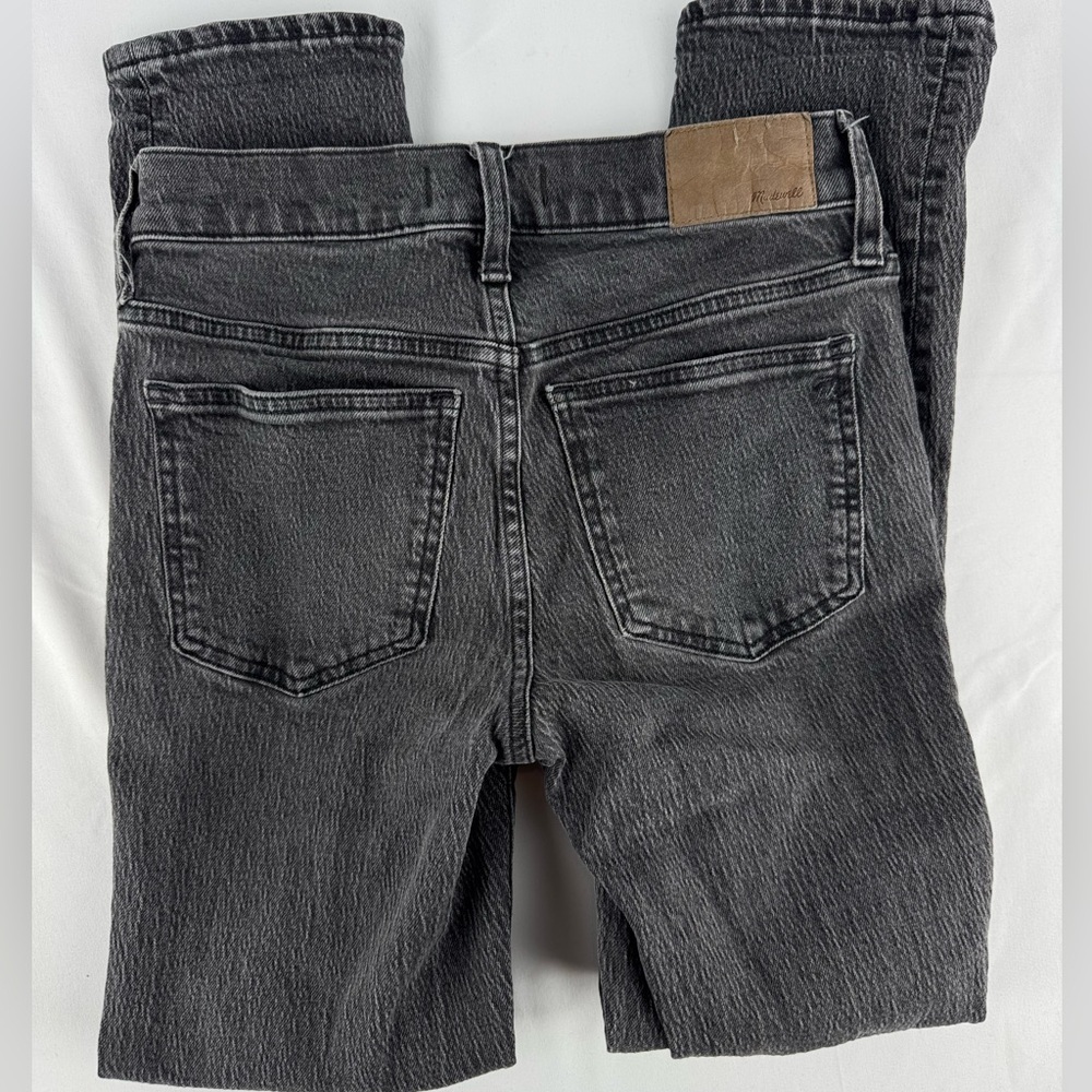 Madewell Mid-Rise Perfect Vintage Gray/Black Jean - Picture 2 of 11